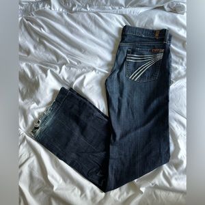 7 For All Mankind Dojo Wide Leg Jeans